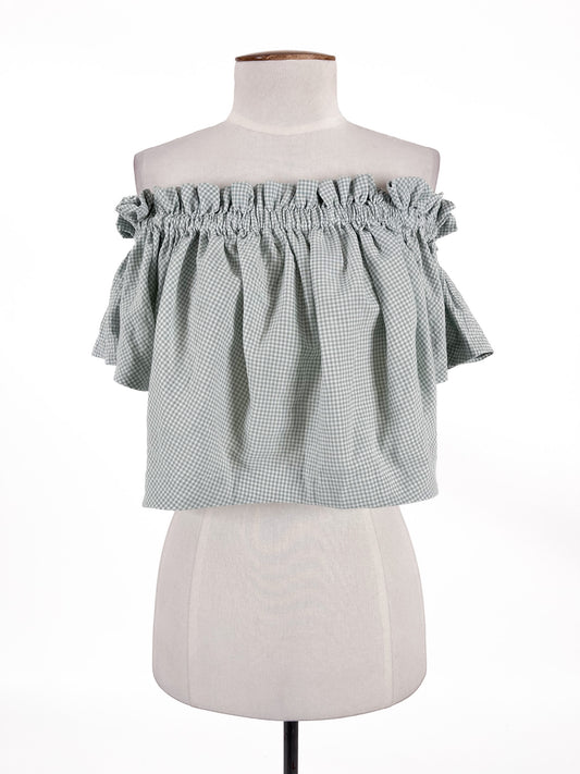 Harper & Me | Green Casual Top | Size 6