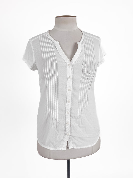 Kathmandu | White Casual Top | Size 8