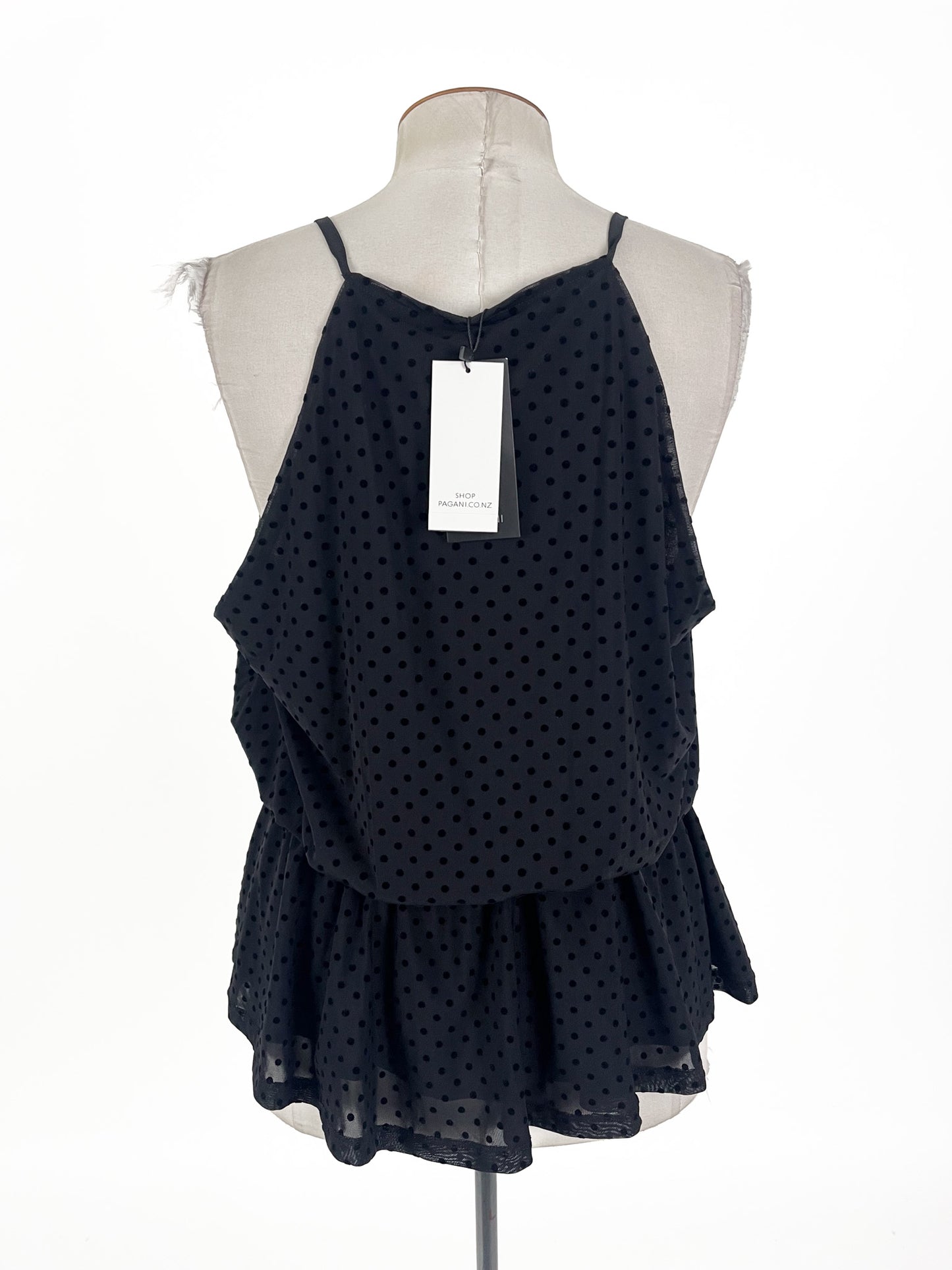 Pagani - Black Cami (Size 16)