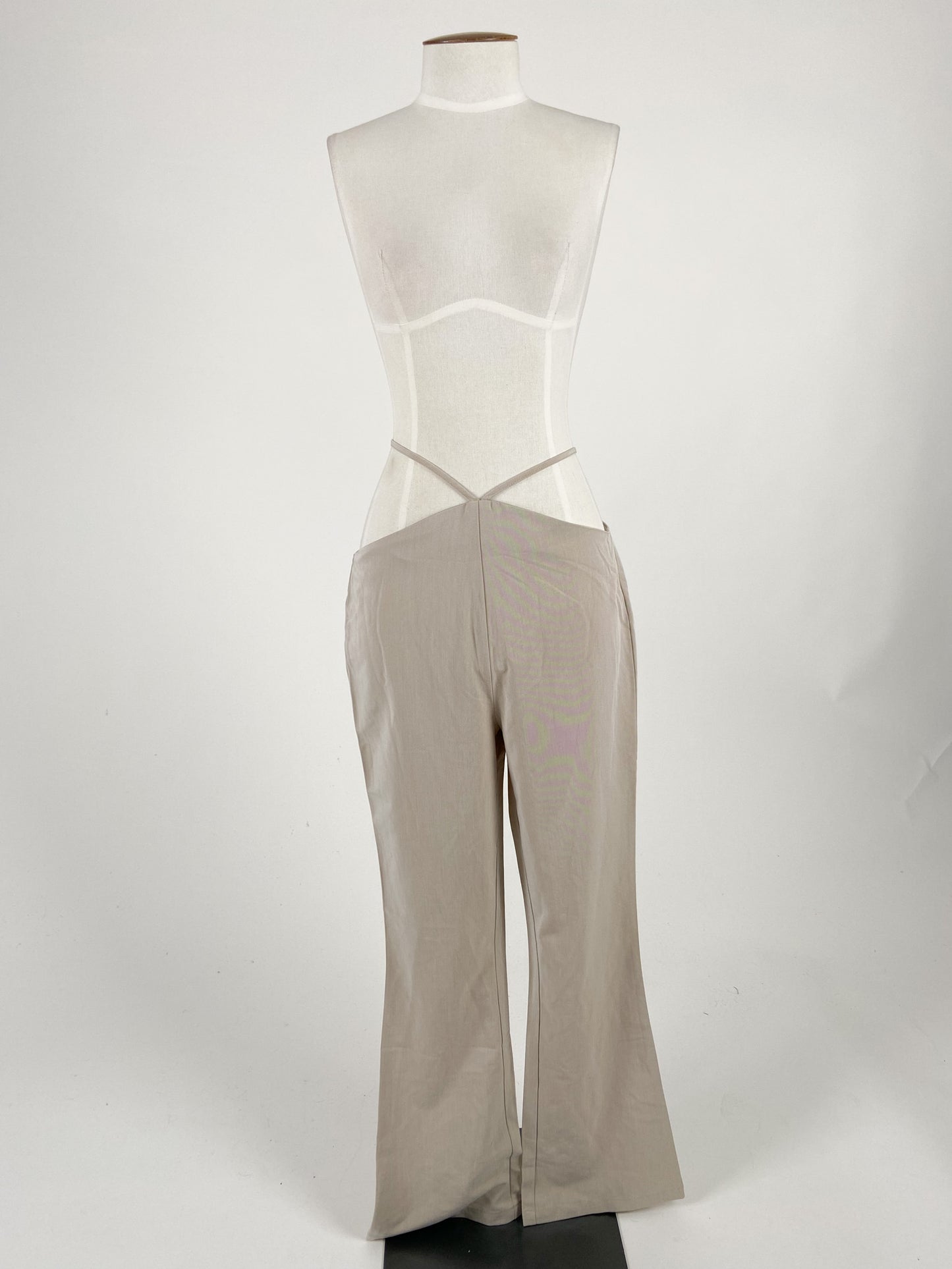 Glassons | Beige Flare Pants | Size 10