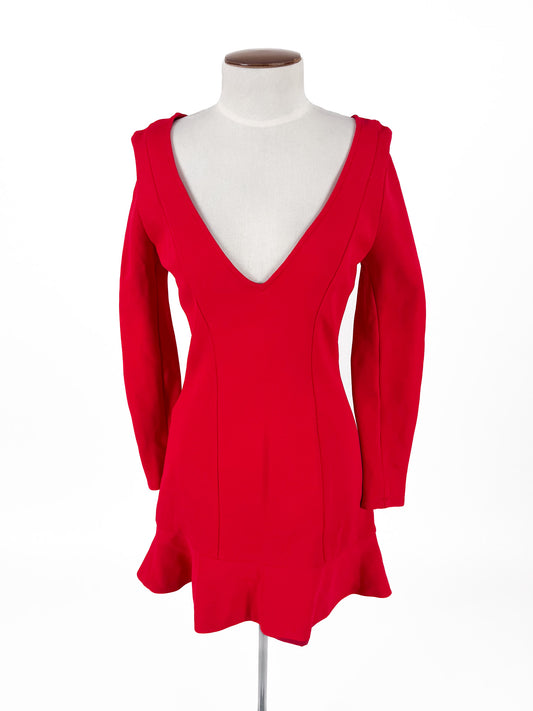 Kookai | Red Casual/Cocktail Dress | Size 8