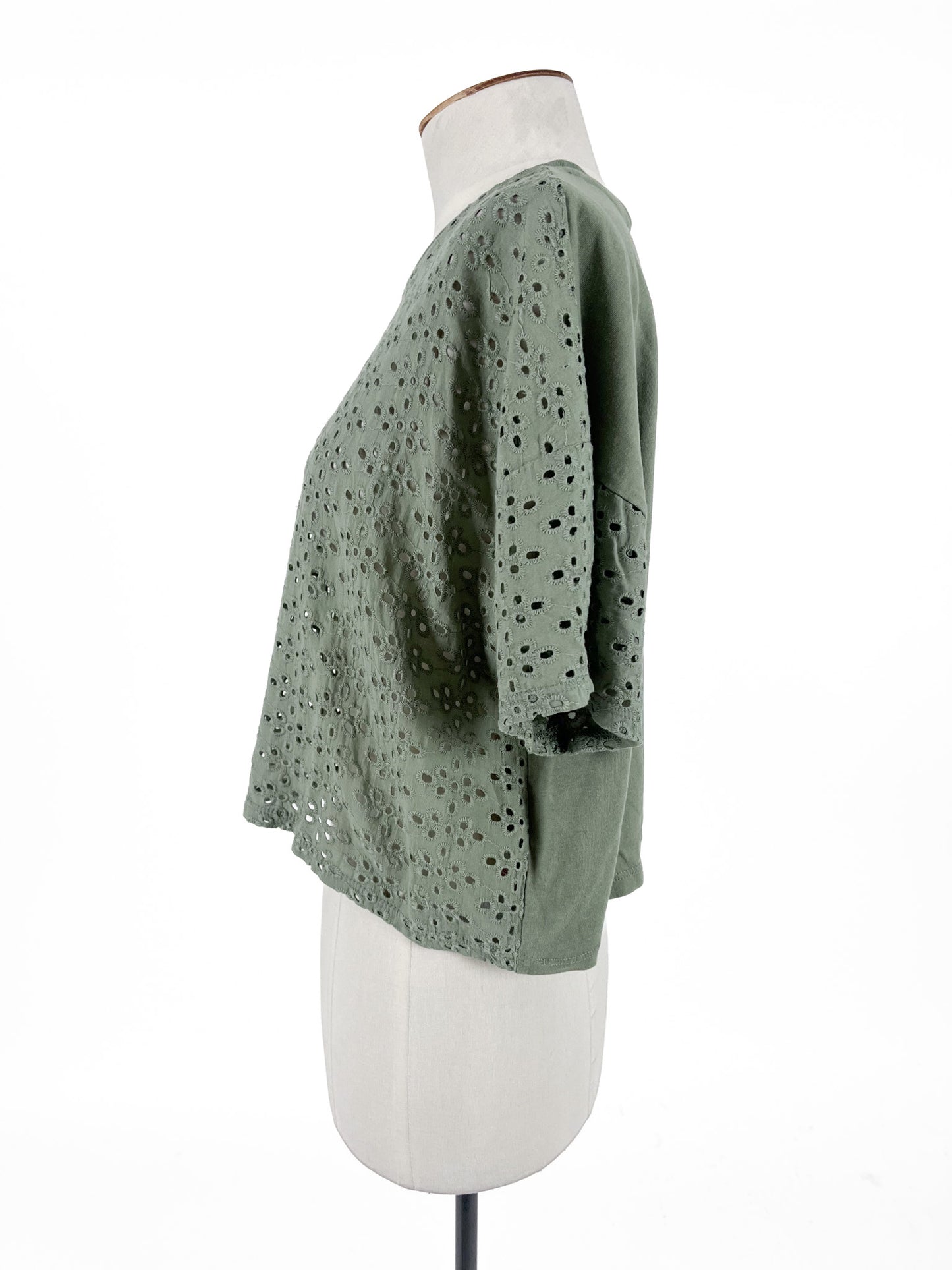 Miss Selfridge | Green Casual Top | Size S