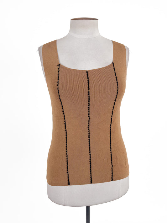 Marco Polo | Brown Casual Top | Size M