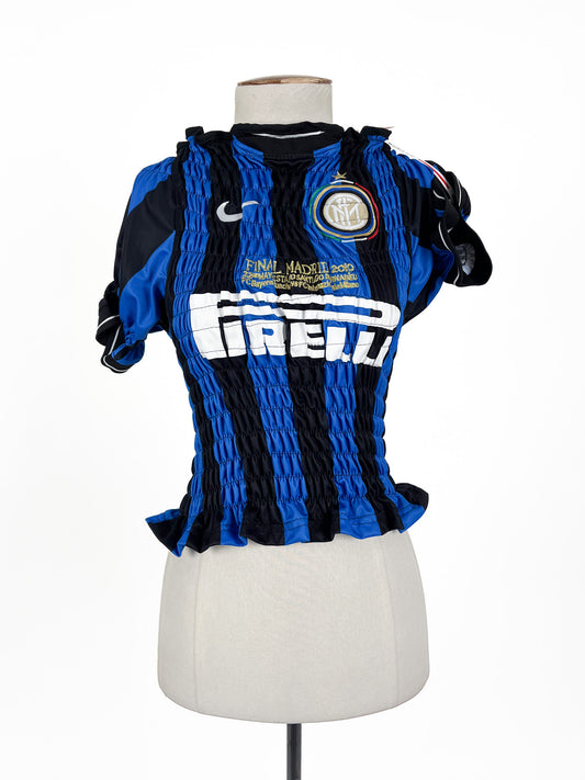 Sustainability in Fashion - Blue & Black Top (Size XS)