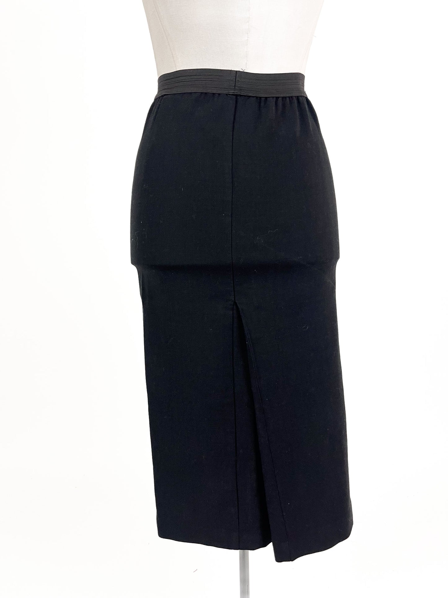 Miss Crabb | Black Casual/Cocktail Skirt | Size 10