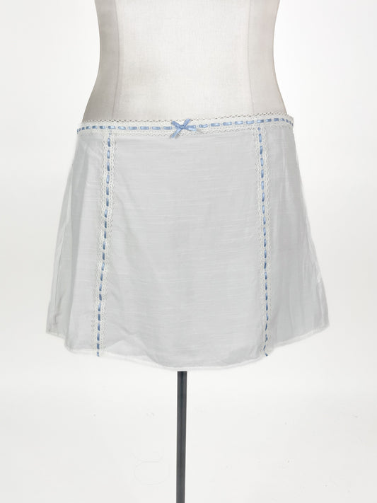 Tiger Mist | White Casual Skirt | Size XL