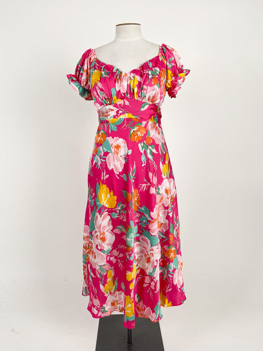 Pink Diamond | Multicoloured Casual Dress | Size 14