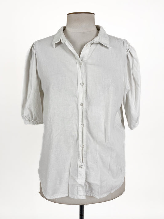 French Connection | White Casual Top | Size 12
