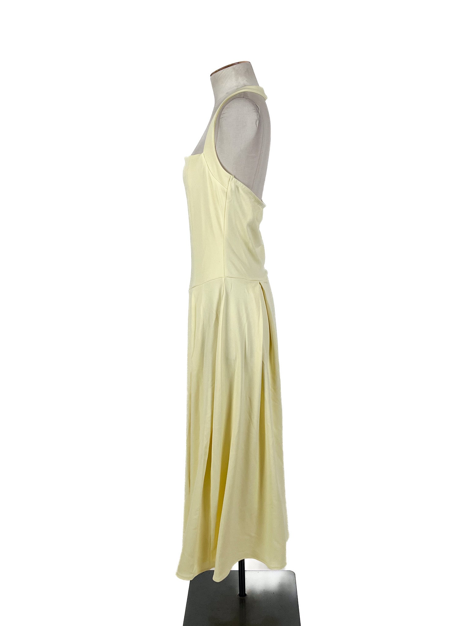 Unknown Brand - Yellow Midi Dress (Size 10)