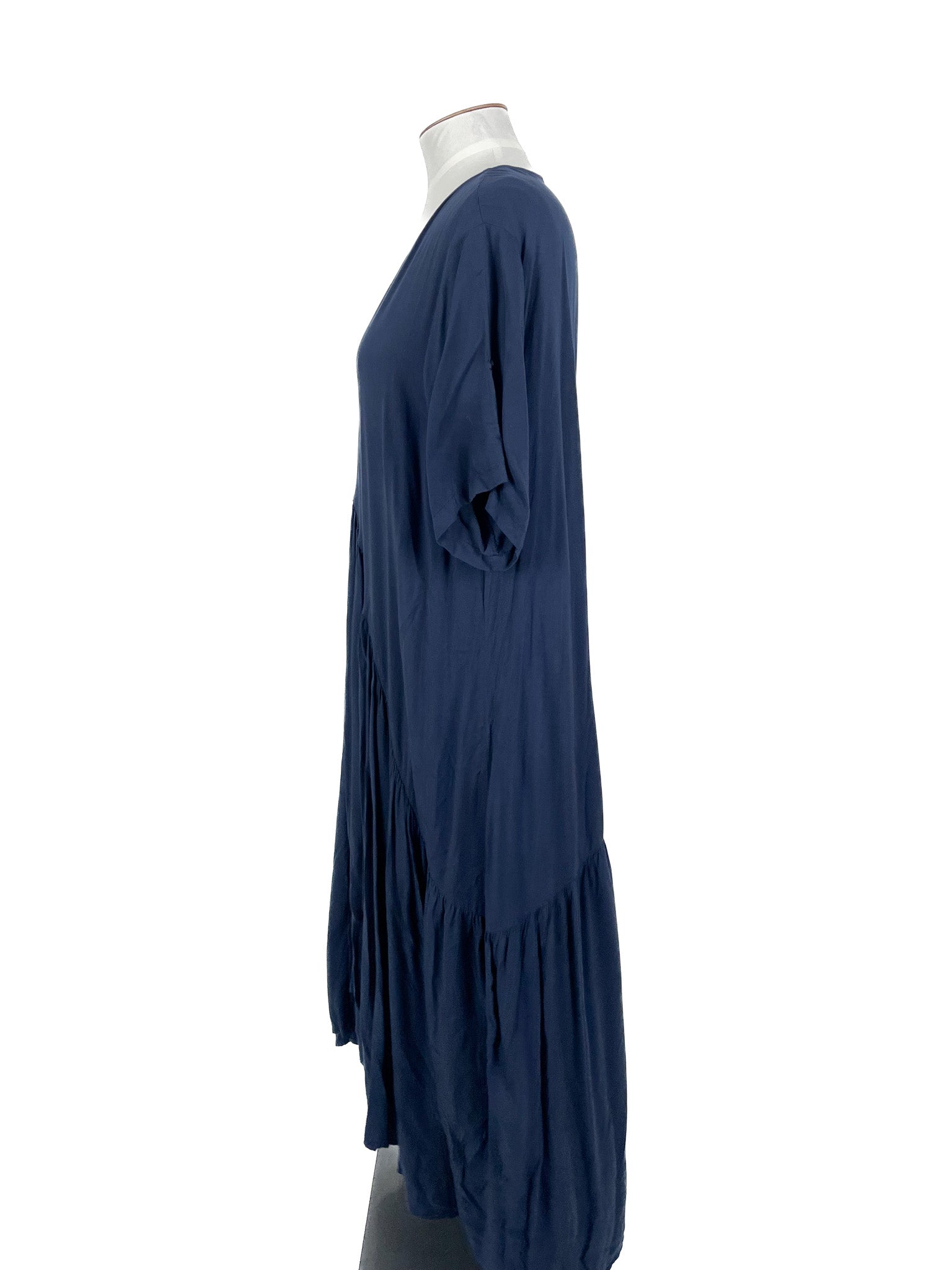 PQ Collection - Navy Maxi Dress (Size L)
