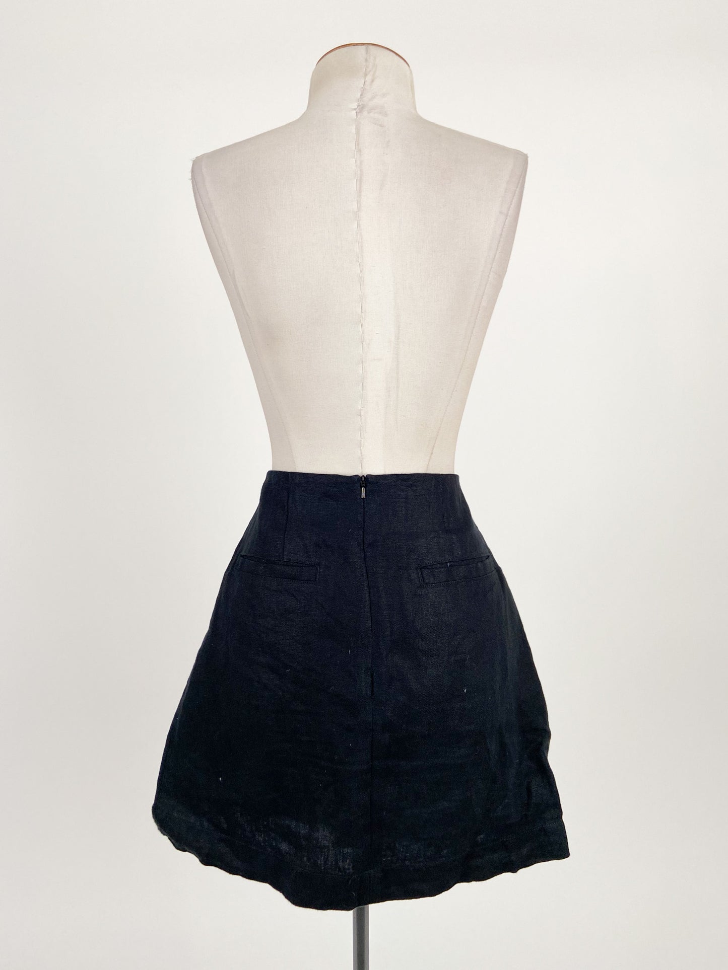 Country Road | Black Casual Skirt | Size 8