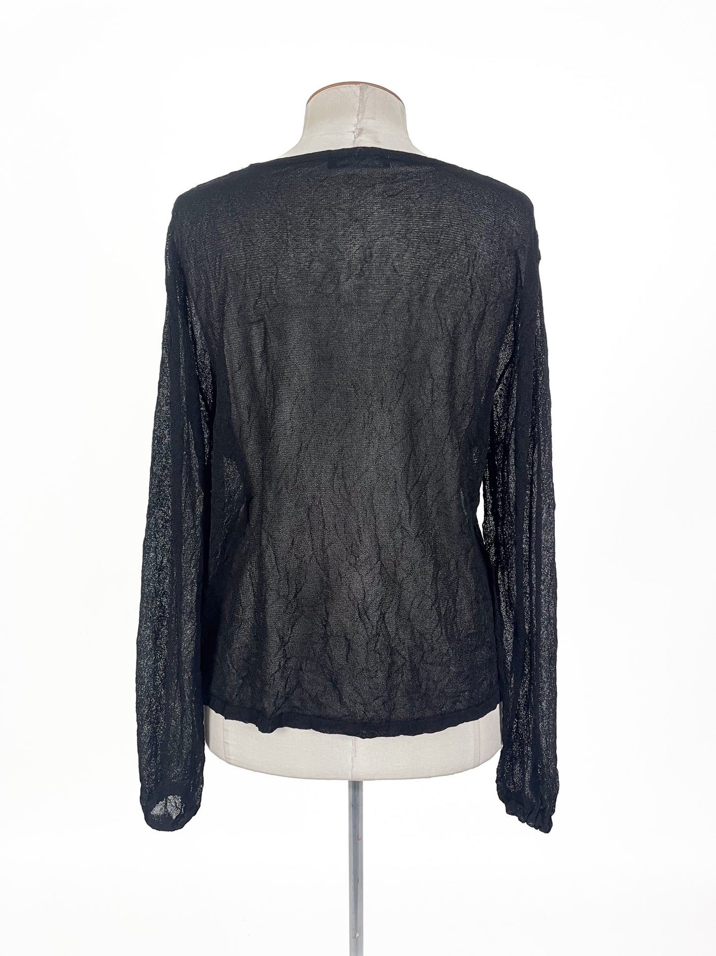 Marilyn Seyb - Black Top (Size 14)