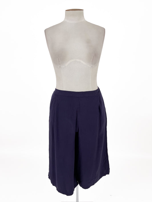 KILT | Navy Cropped Wide leg Pants | Size 10
