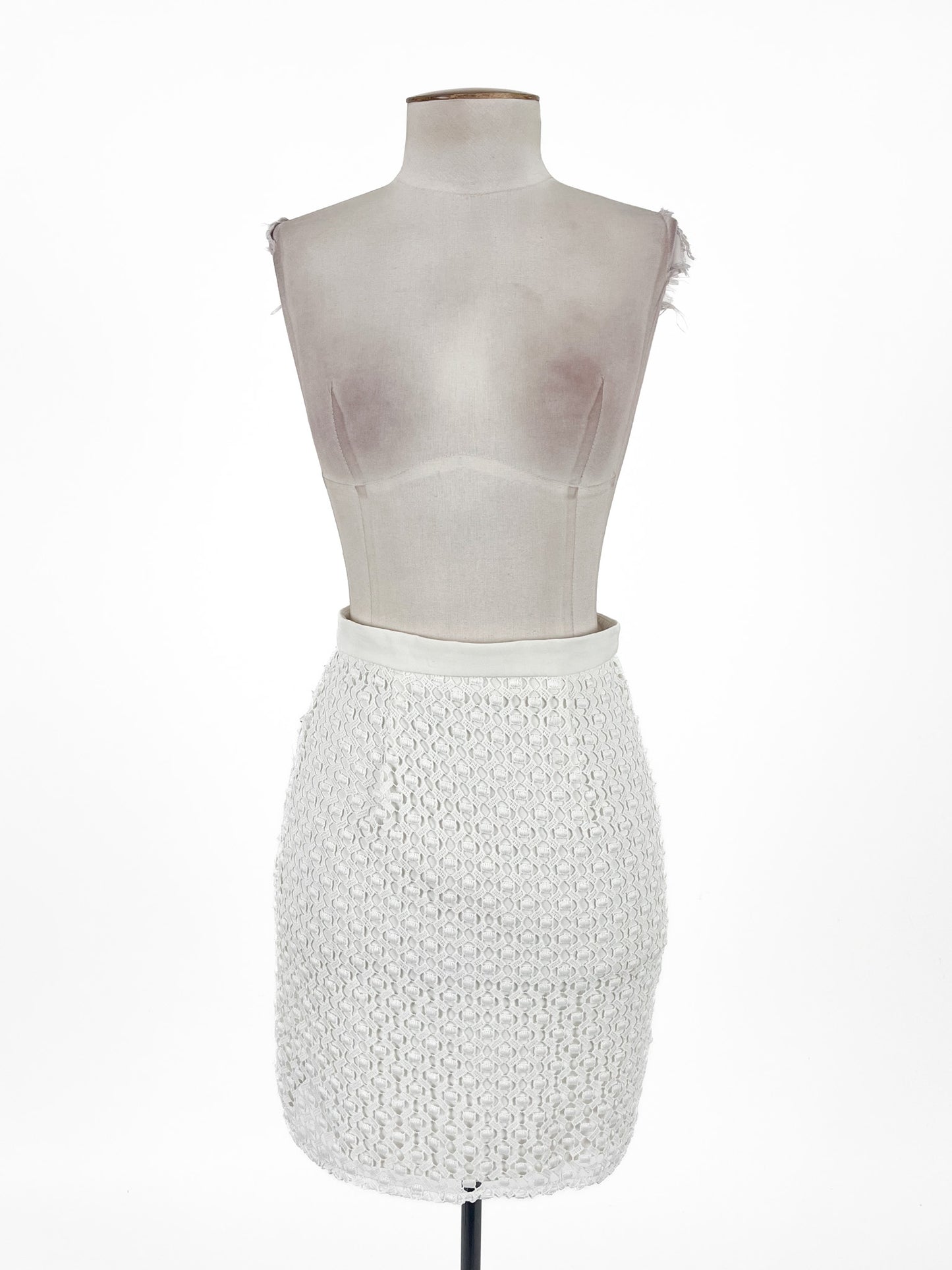 Kookai | White Cocktail/Workwear Skirt | Size 6
