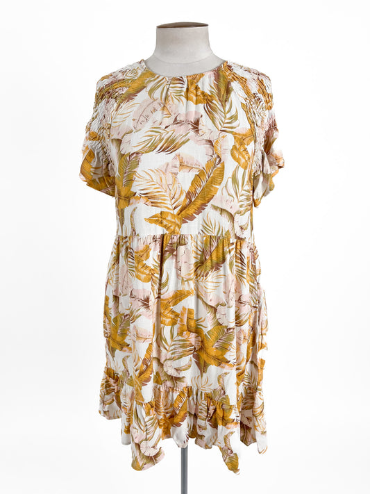Zest | Beige Casual/Cocktail Dress | Size 10