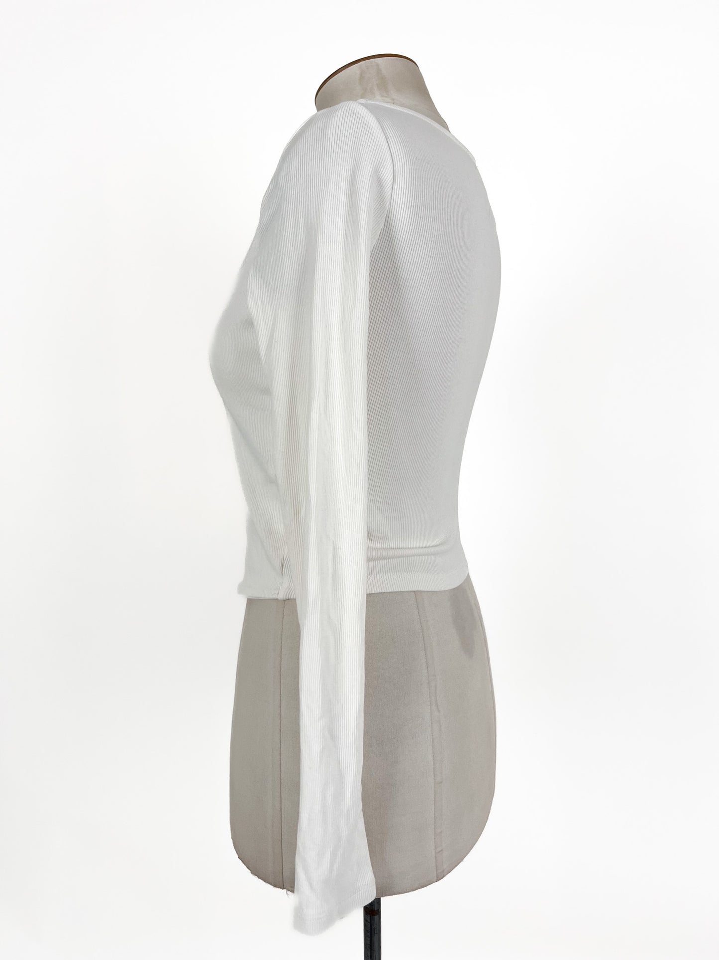 Zara | White Casual Top | Size L