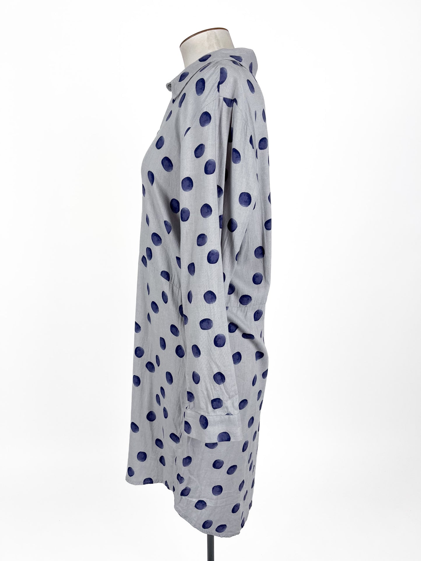 Yarra Trail - Blue Mini Dress (Size 16)