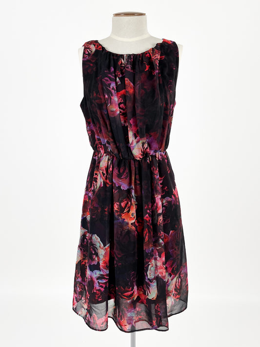 Portmans | Multicoloured Workwear Dress | Size 10