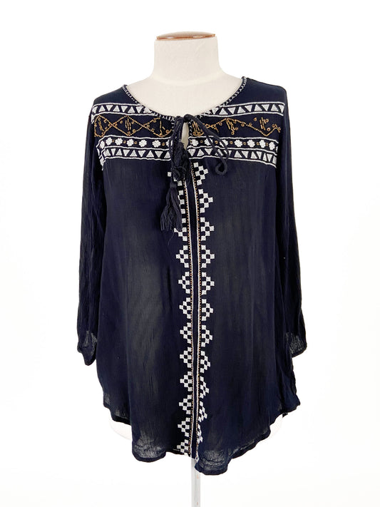 Just Jeans | Multicoloured Casual Top | Size 10
