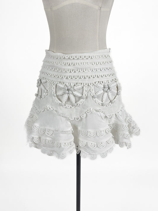 Cariedo | White Casual/Cocktail Skirt | Size S