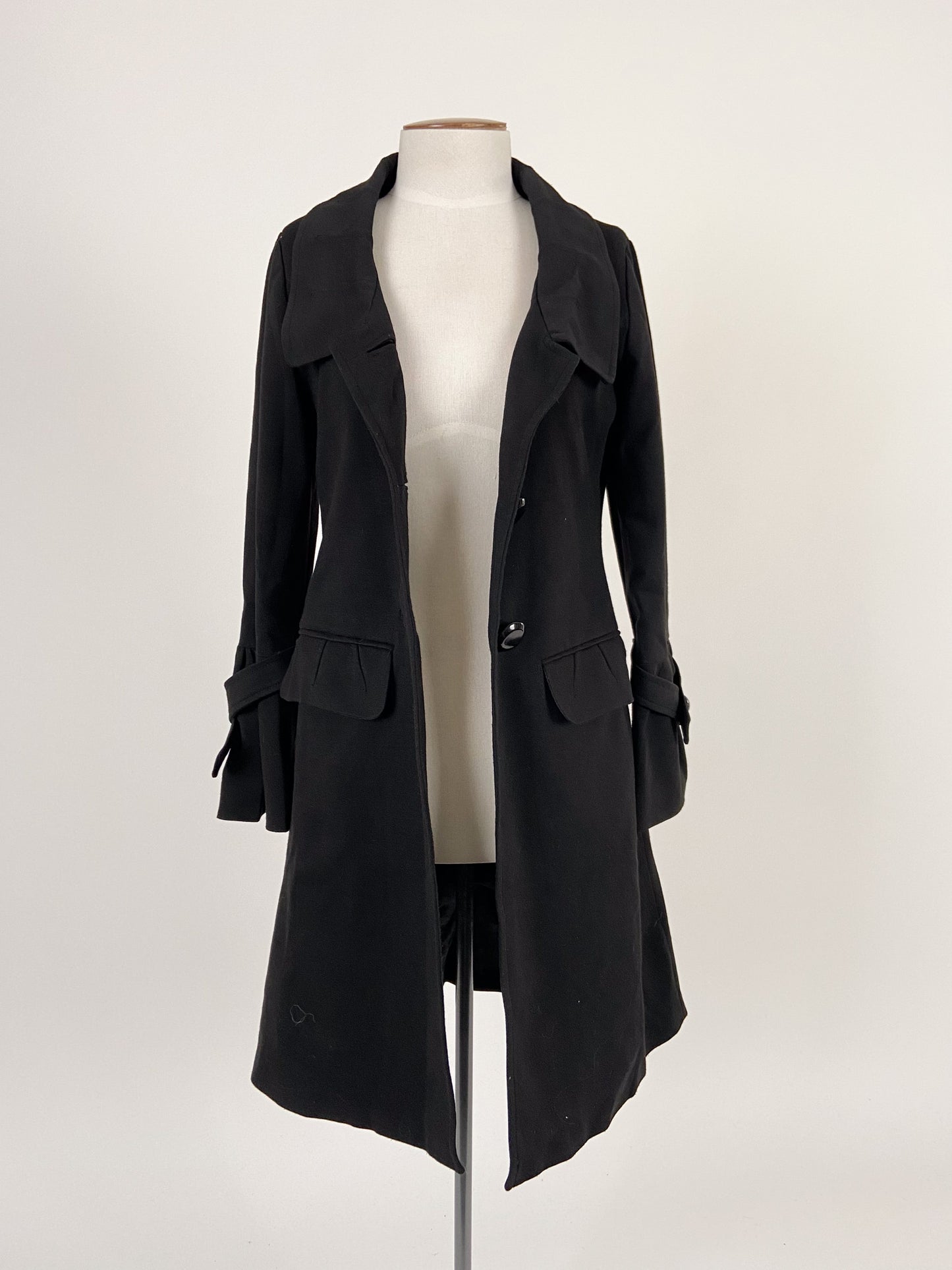 Grace Hill | Black Casual/Workwear Coat | Size 8