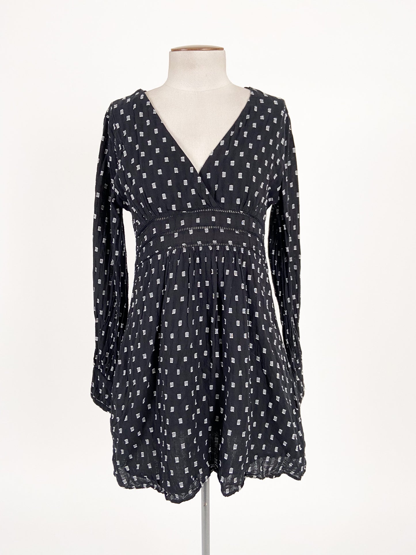 Zara | Black Casual Dress | Size S