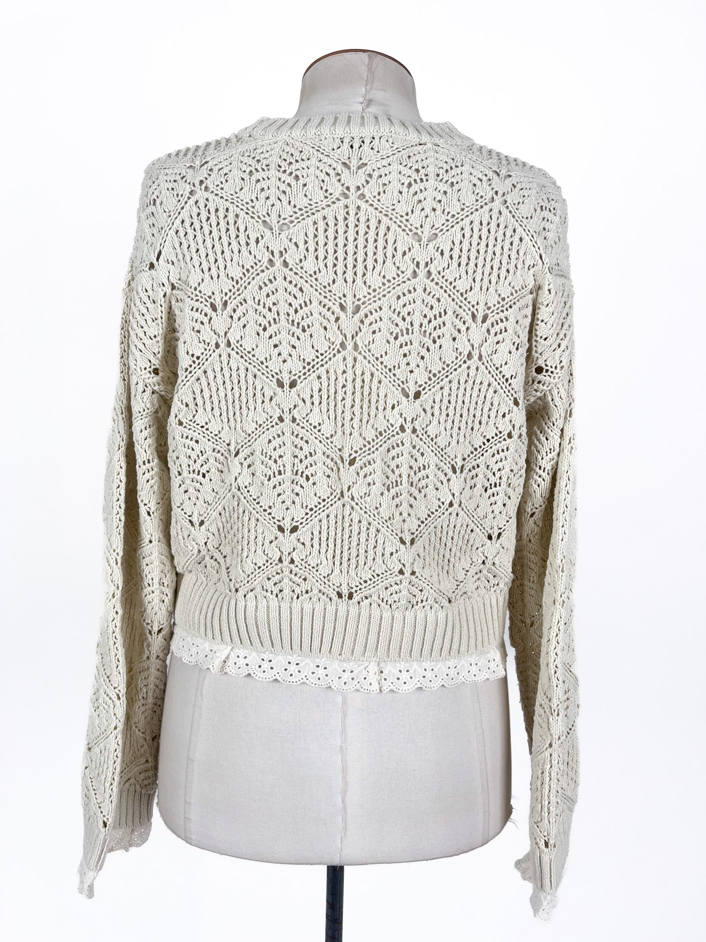 Zara | Beige Casual Jumper | Size L