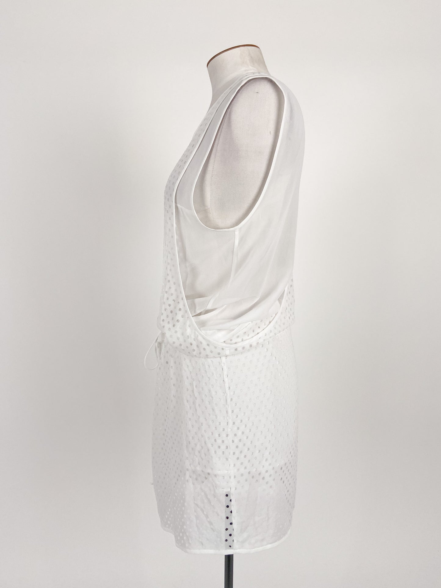 Calvin Klein Jeans | White Casual Dress | Size M