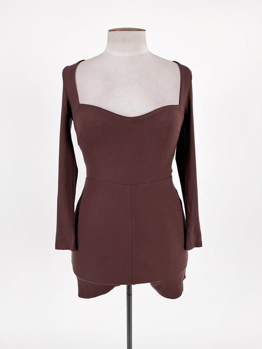 Princess Polly | Brown Casual Playsuit | Size 10