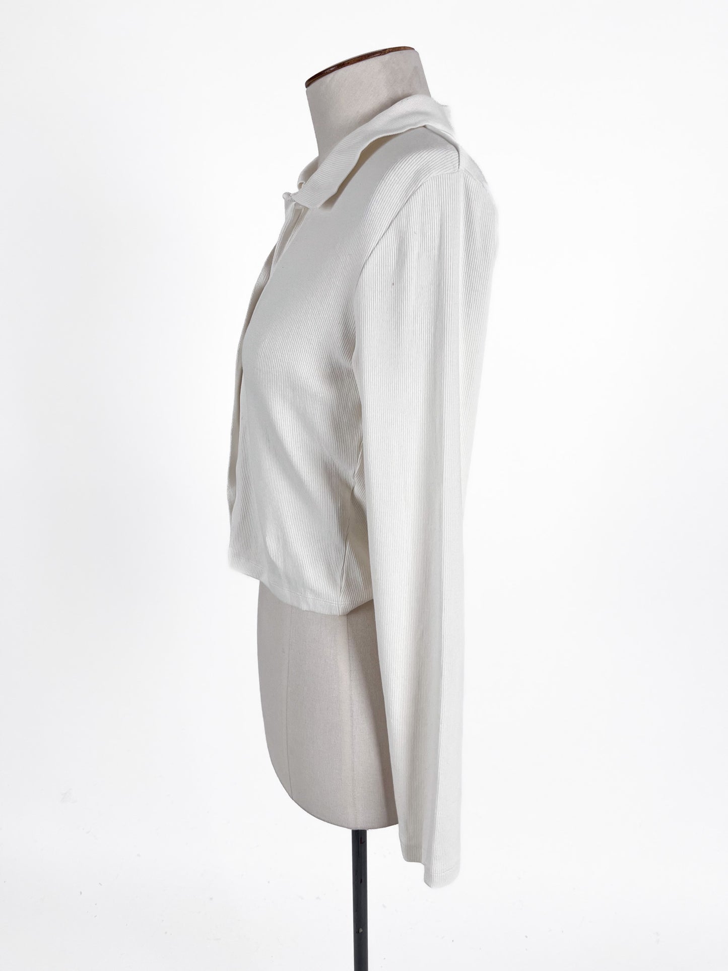 Zara | White Casual Top | Size L