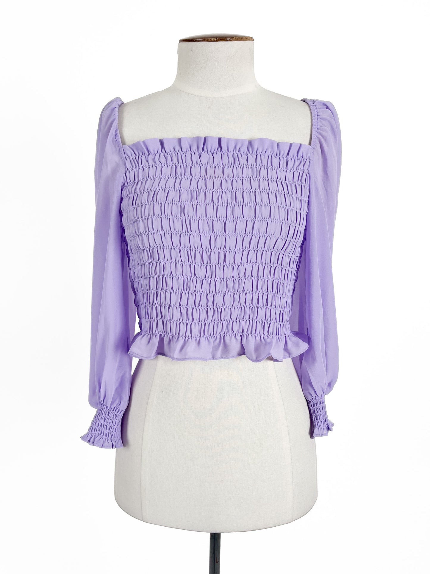 H&M | Purple Casual Top | Size S