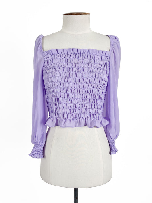 H&M | Purple Casual Top | Size S