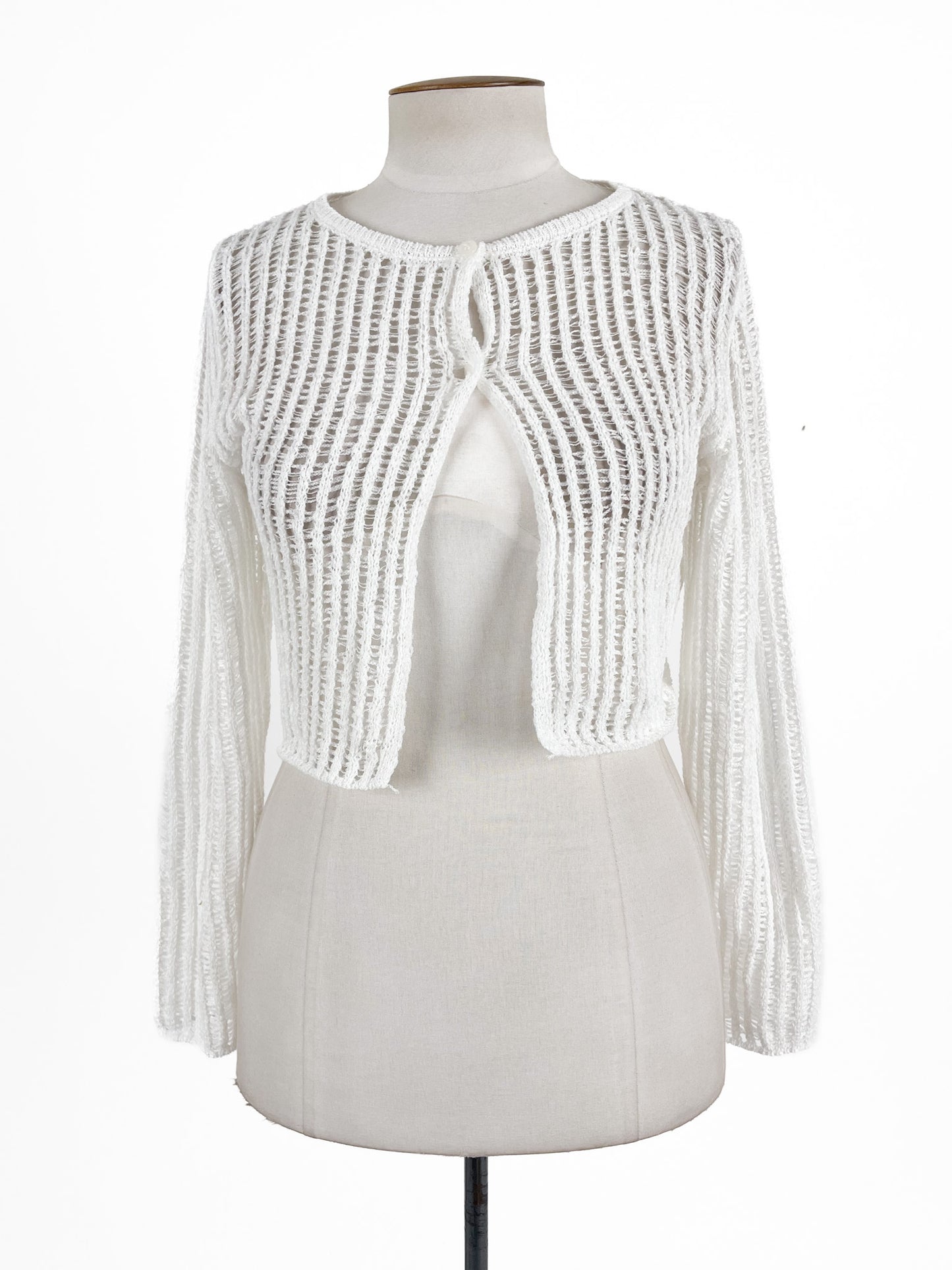Sweet | White Casual Cardigan | Size 10