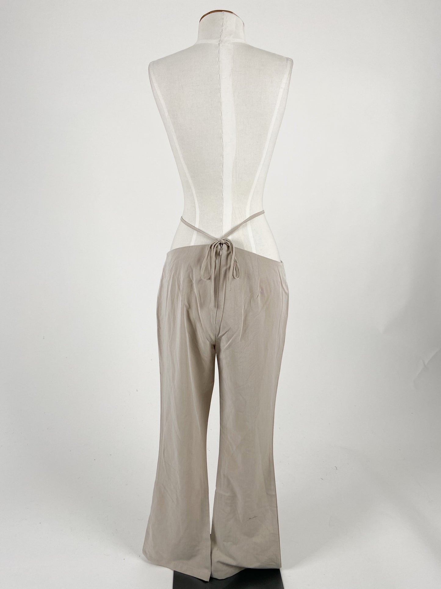 Glassons | Beige Flare Pants | Size 10
