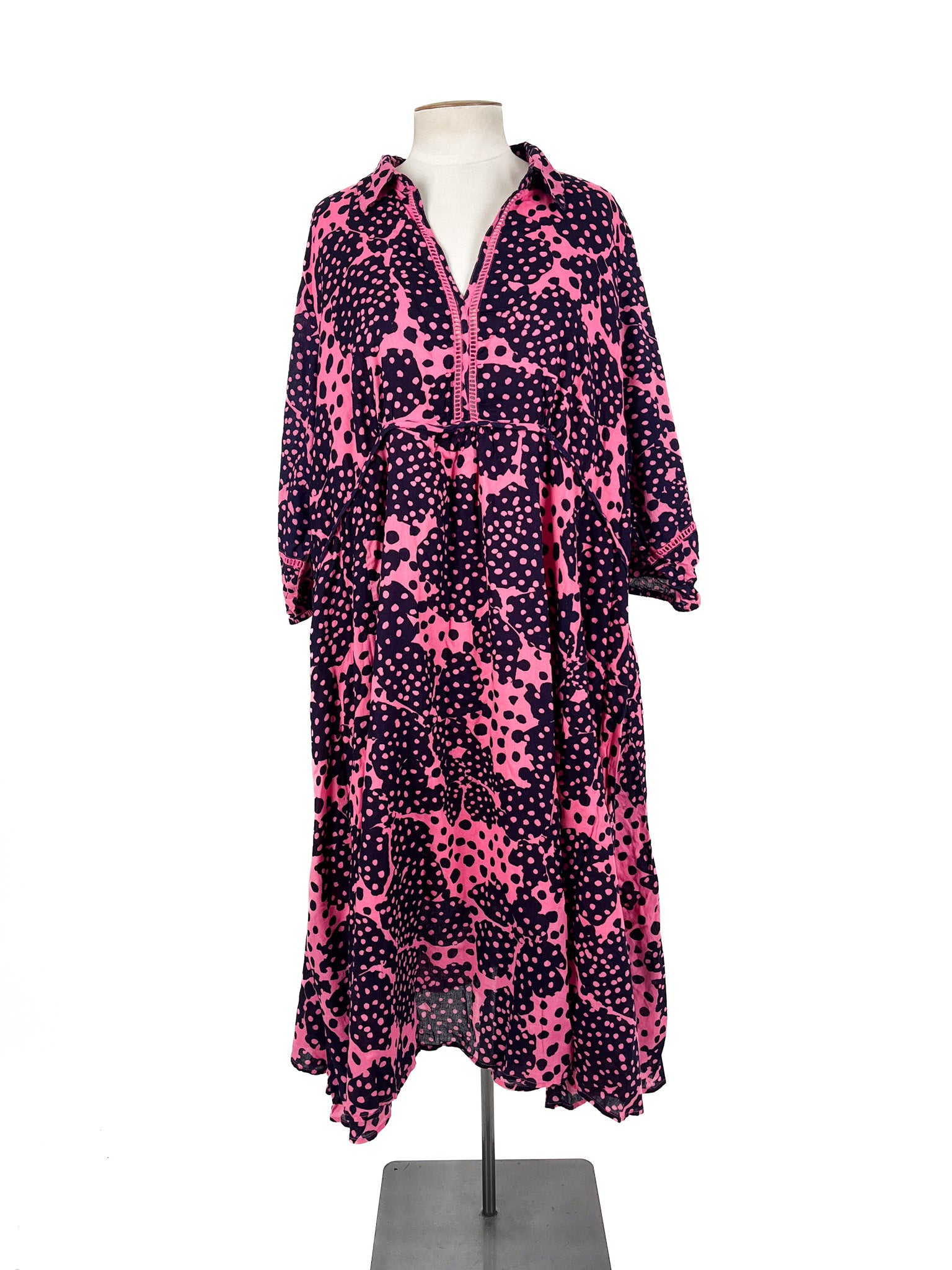 Virtuelle - Pink Midi Dress (Size 22)