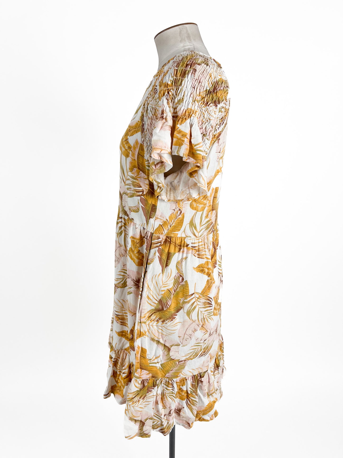 Zest | Beige Casual/Cocktail Dress | Size 10