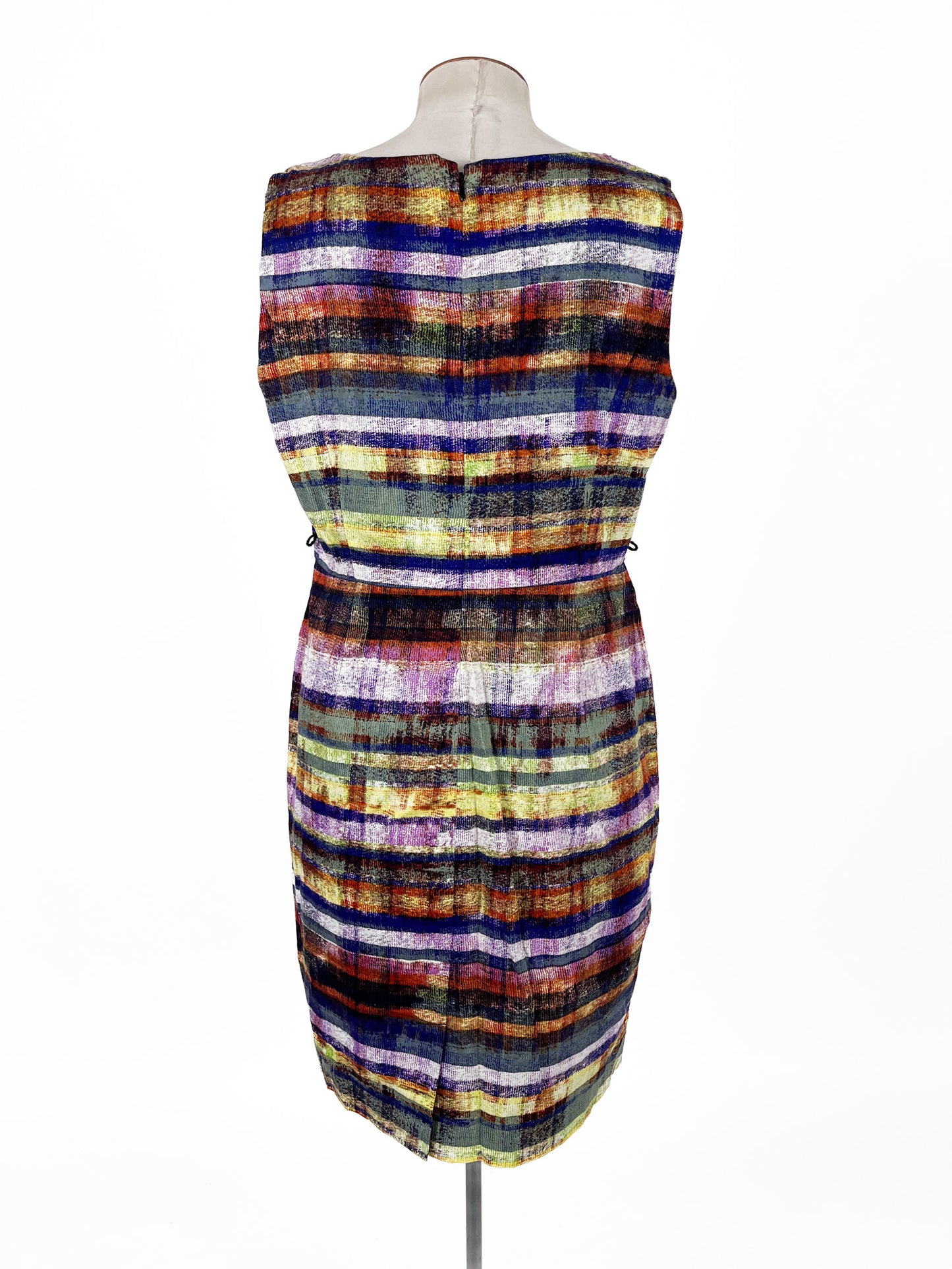 Jacqui.E | Multicoloured Workwear Dress | Size 16