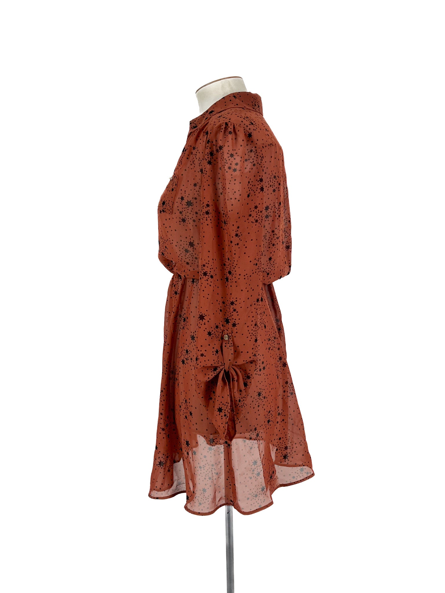 Atmosphere - Brown Mini Dress (Size 14)