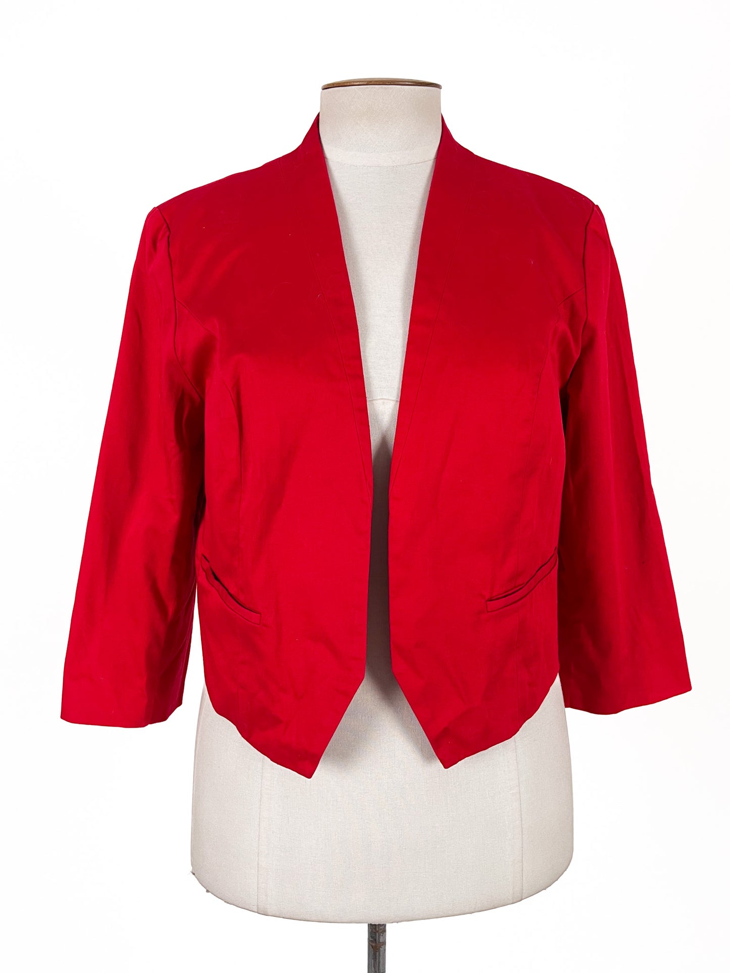 Jacqui.E | Red Casual/Workwear Jacket | Size 16