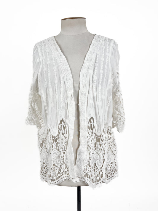 Forever New - White Cardigan (Size OS)