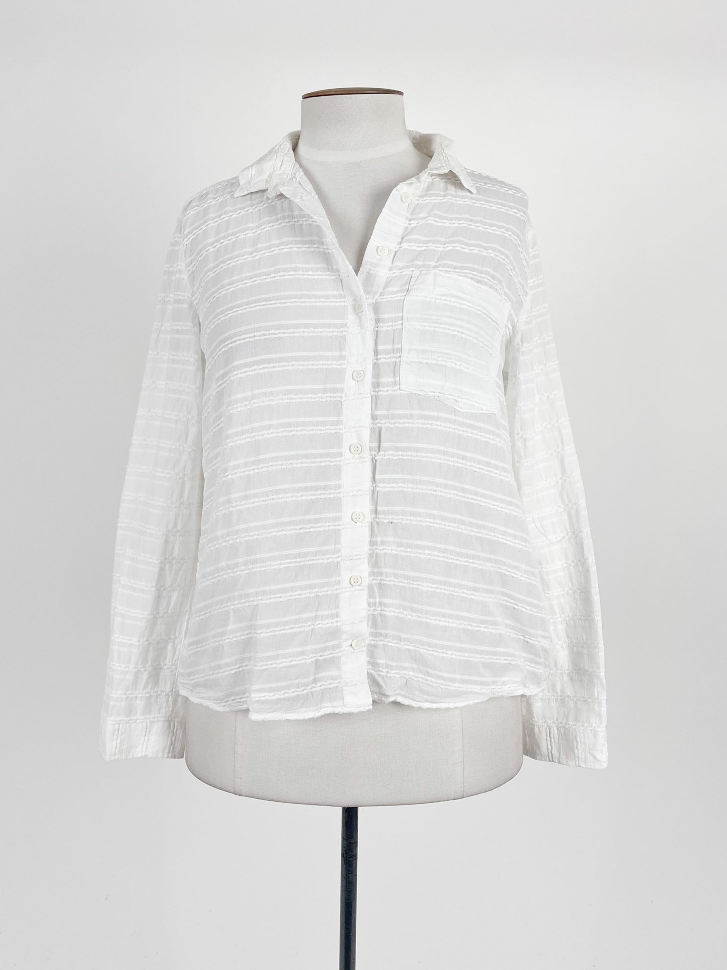 LCW Casual | White Casual/Workwear Top | Size L