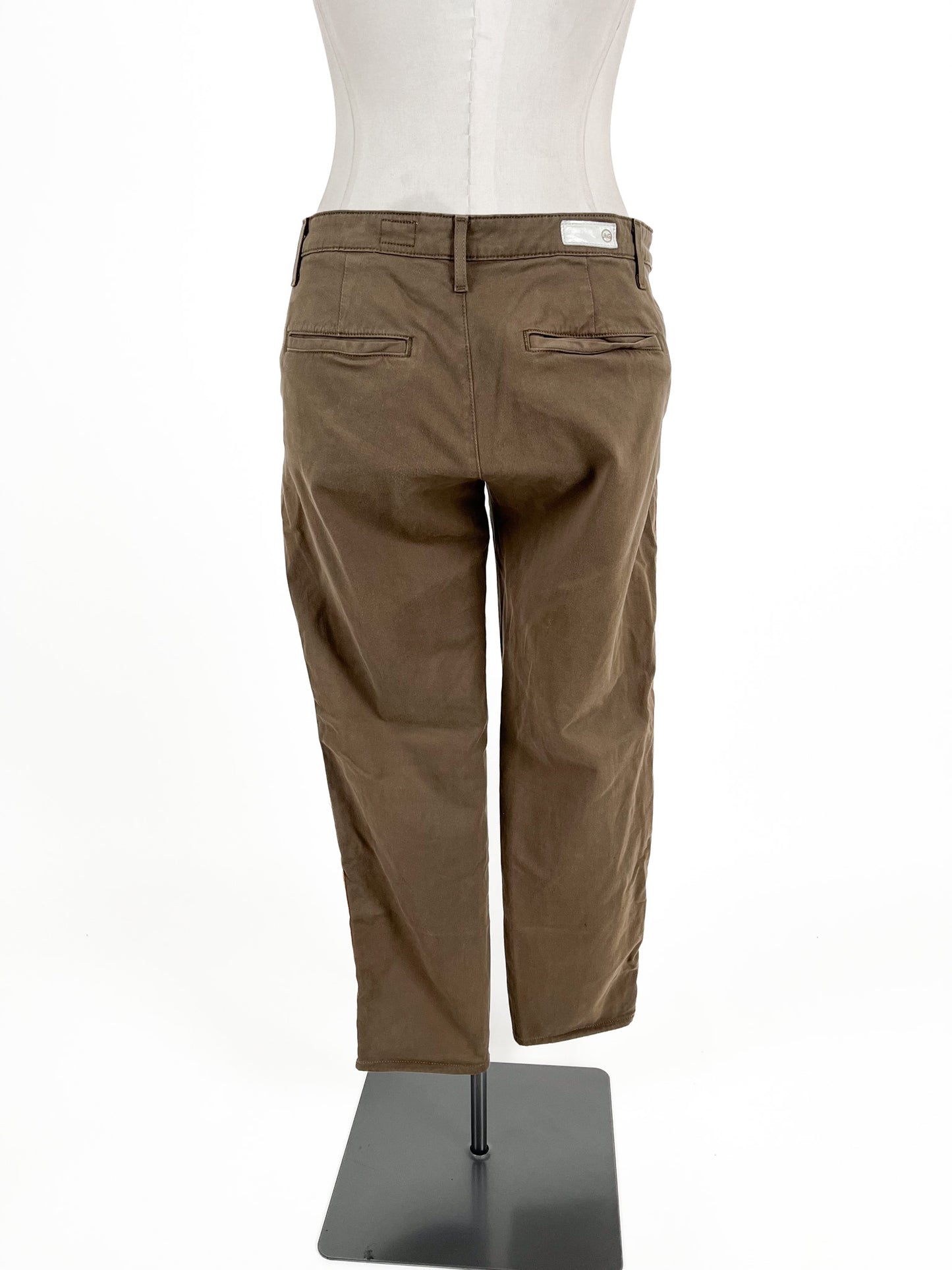 Adriano Goldschmted | Green Cropped Pants | Size 12