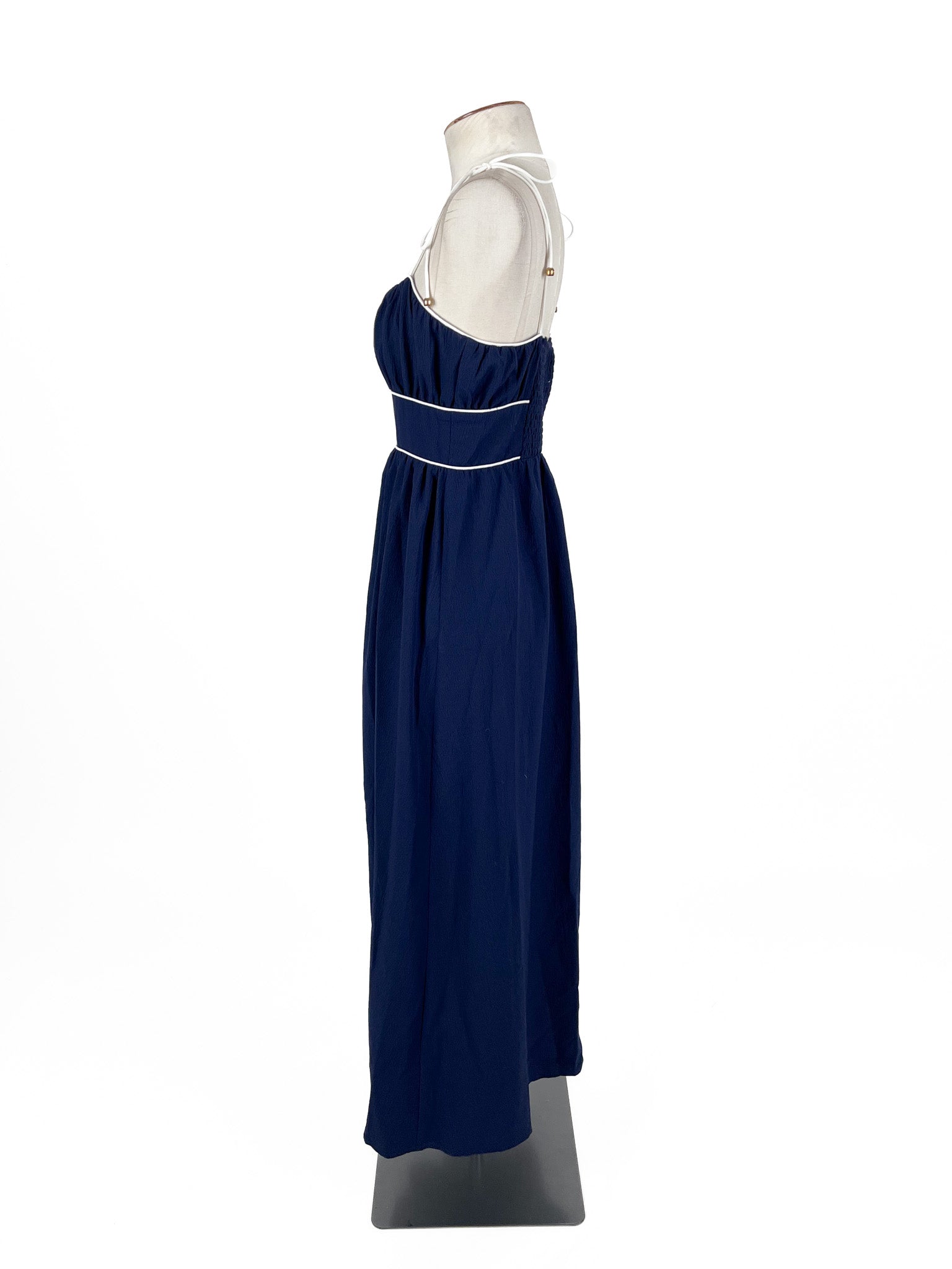Mika & Gala - Navy Maxi Dress (Size 10)