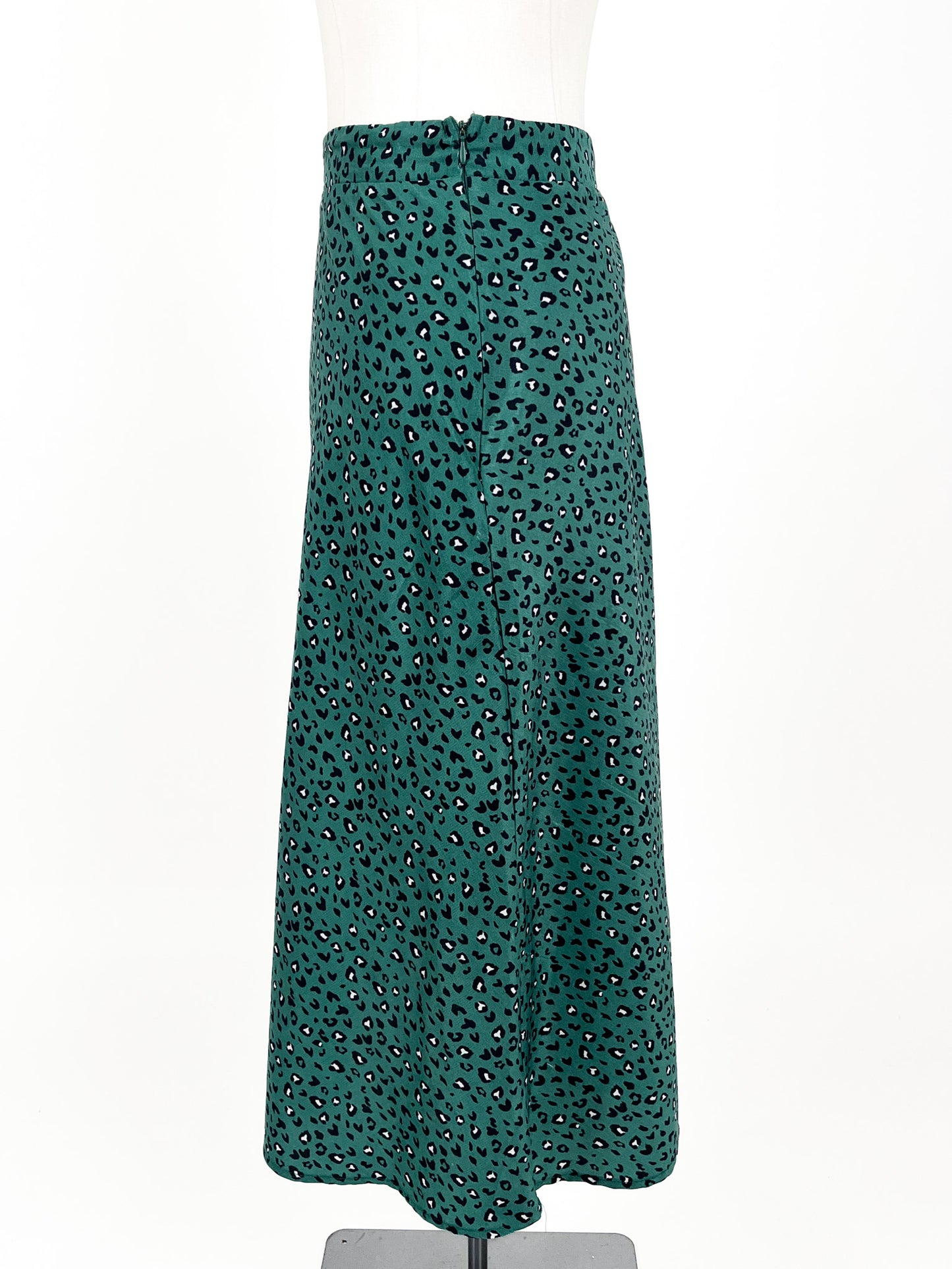 Atmos & Here - Green Midi Skirt (Size 12)