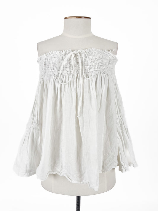 Zara | White Casual Top | Size S