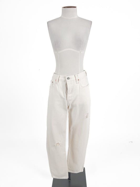 Levi's | White Casual Jeans | Size 10