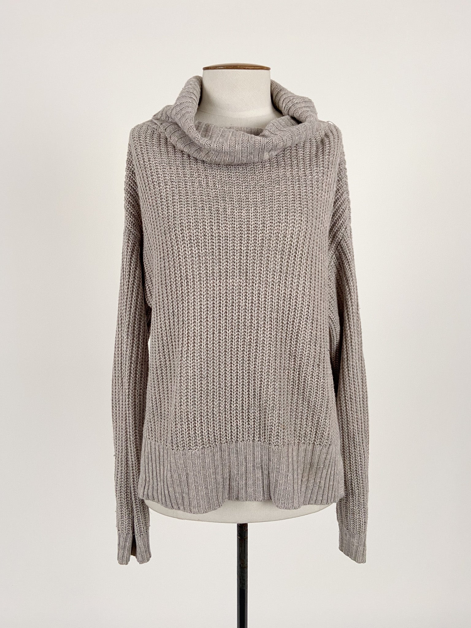 Factorie | Grey Casual Jumper | Size S – & Again