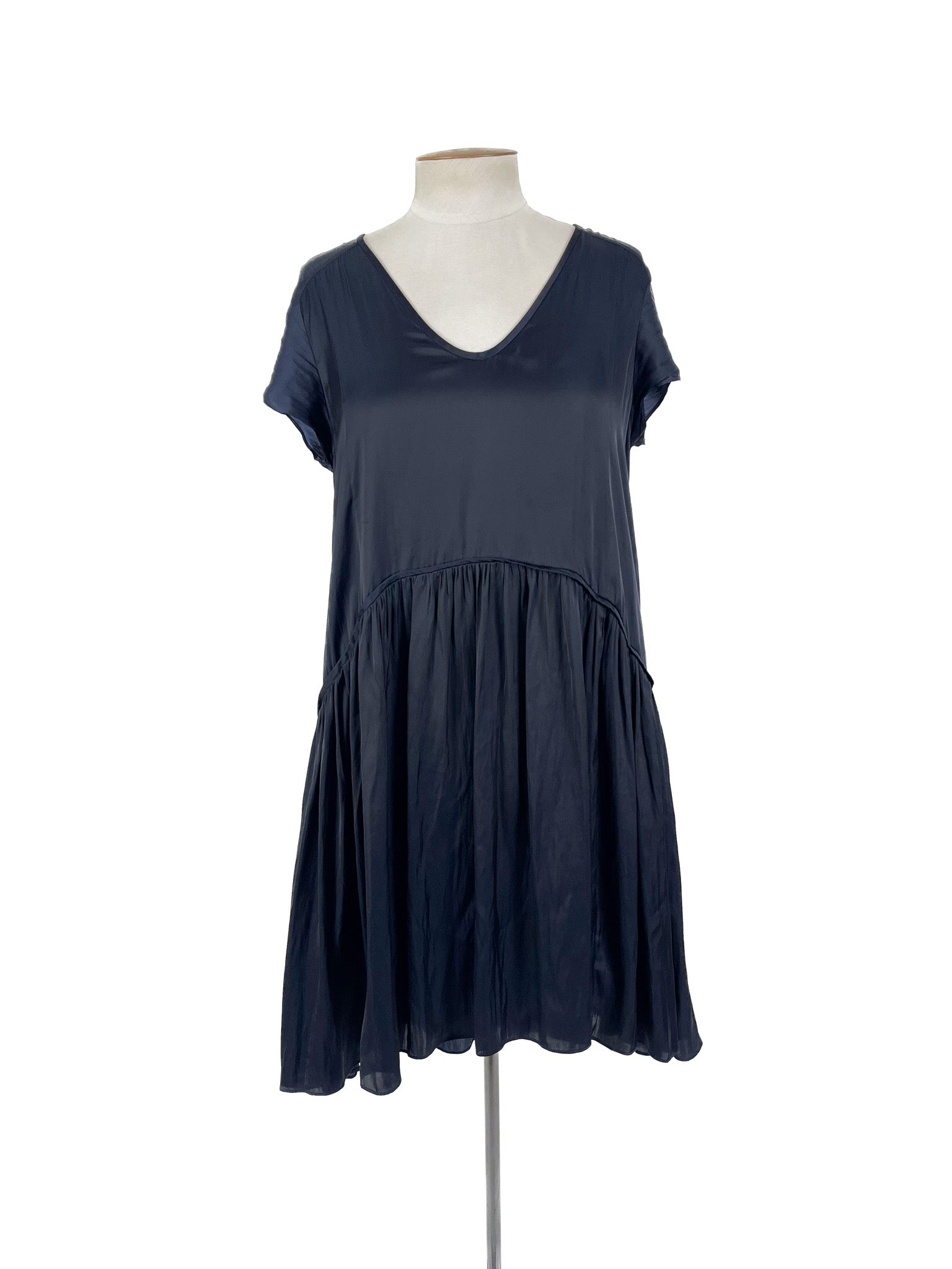 Veronika Maine - Navy Midi Dress (Size 12)