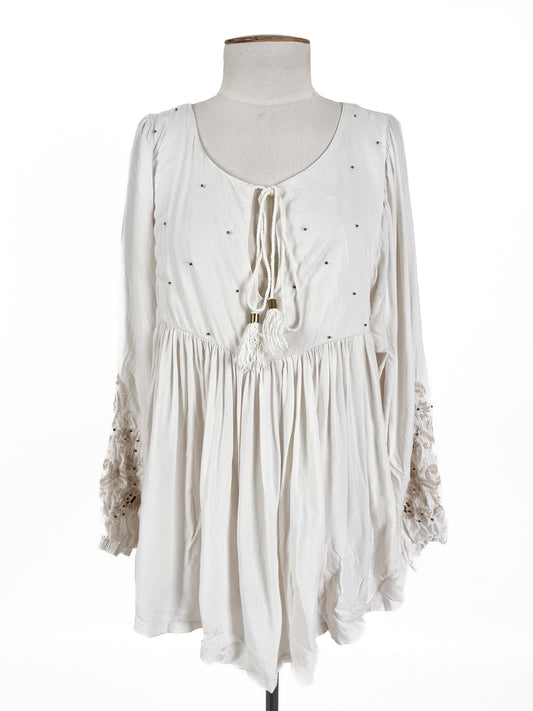 Billabong | White Casual Top | Size 10