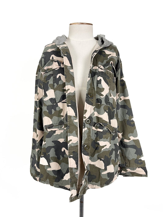 H&M | Green Casual Jacket | Size 8